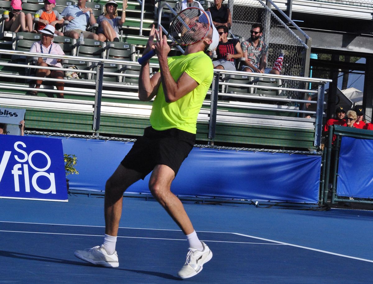 ivo karlovic celebrates